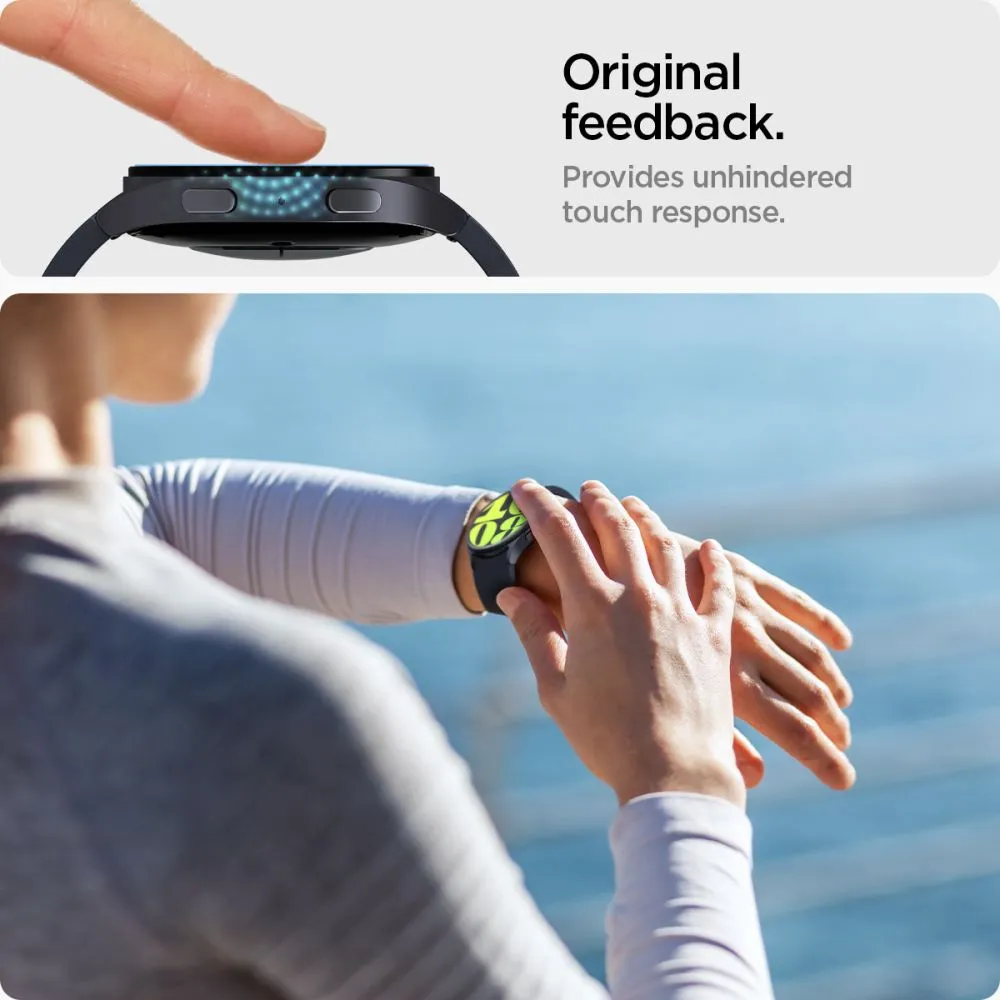 Samsung Galaxy Watch 7 защитное стекло  SPIGEN GLAS.TR ”EZ-FIT” 2-PACK (44 MM)