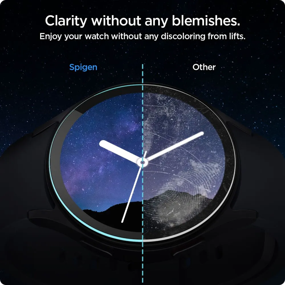 Samsung Galaxy Watch 7 защитное стекло  SPIGEN GLAS.TR ”EZ-FIT” 2-PACK (40 MM)