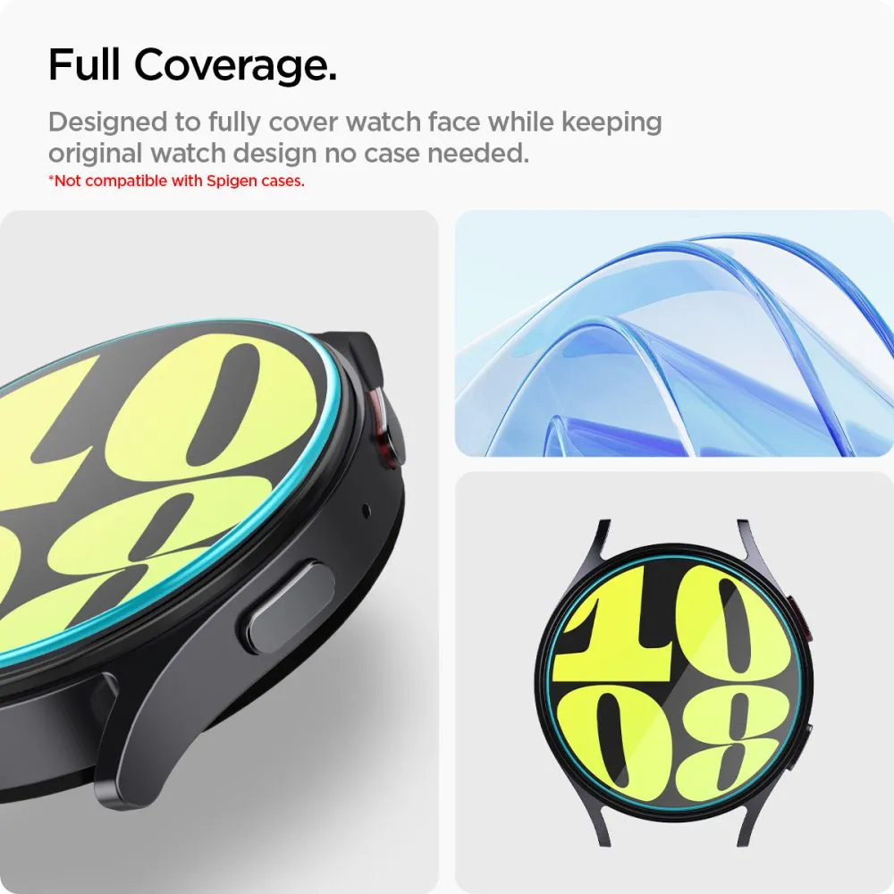 Samsung Galaxy Watch 7 защитное стекло  SPIGEN GLAS.TR ”EZ-FIT” 2-PACK (40 MM)