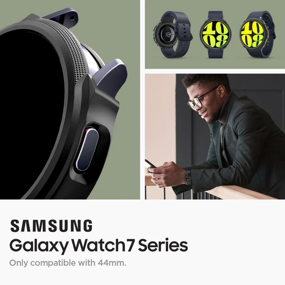 Samsung Galaxy Watch 7 vāciņš melns SPIGEN LIQUID AIR (44 MM)