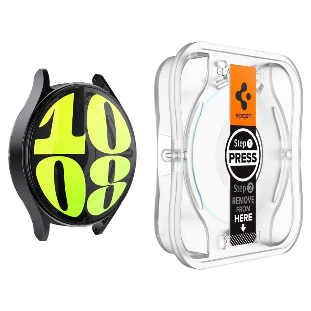 Samsung Galaxy Watch 7 защитное стекло  SPIGEN GLAS.TR ”EZ-FIT” 2-PACK (40 MM)