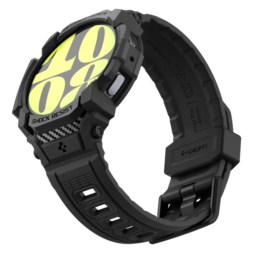 Samsung Galaxy Watch 7 skal, fodral svart SPIGEN RUGGED ARMOR ”PRO” (40 MM)