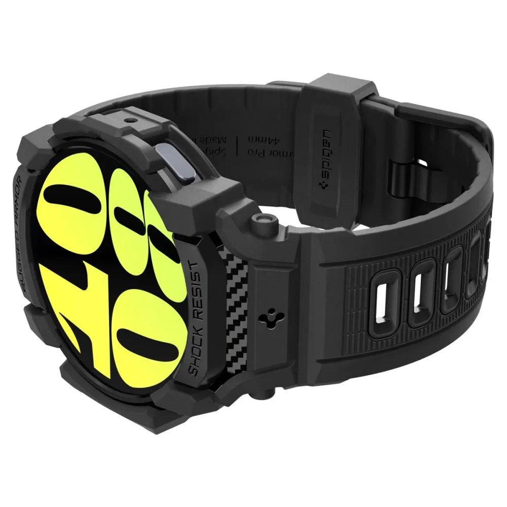 Samsung Galaxy Watch 7 skal, fodral svart SPIGEN RUGGED ARMOR ”PRO” (40 MM)