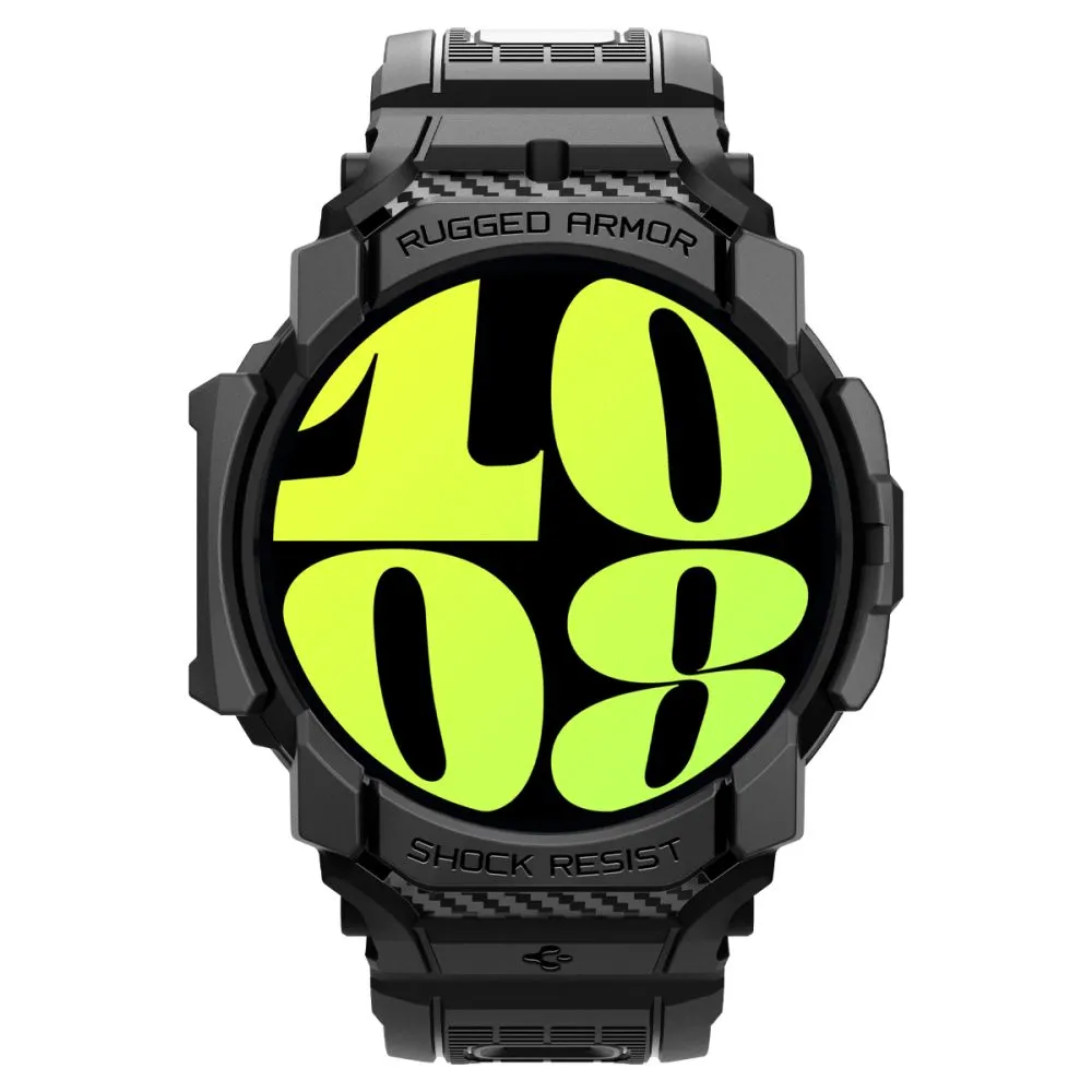 Samsung Galaxy Watch 7 skal, fodral svart SPIGEN RUGGED ARMOR ”PRO” (40 MM)