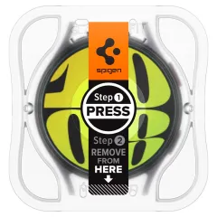 Samsung Galaxy Watch 7 aizsargstikls  SPIGEN GLAS.TR ”EZ-FIT” 2-PACK (44 MM)
