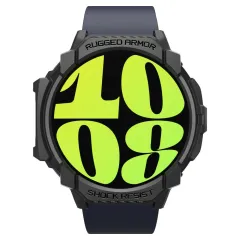 Samsung Galaxy Watch 7 vāciņš melns SPIGEN RUGGED ARMOR (44 MM)