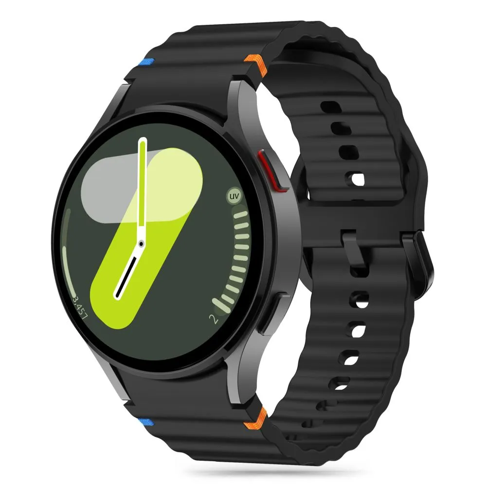Samsung Galaxy Watch FE siksniņa melns TECH-PROTECT SILICONE SPORT