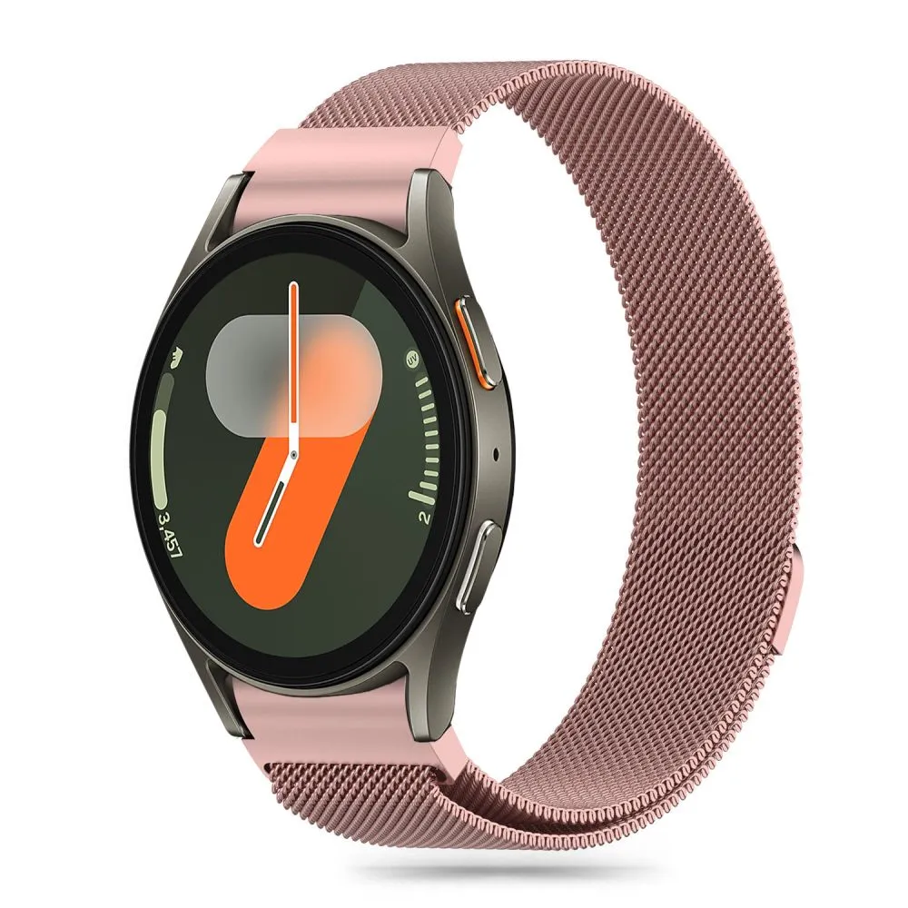 Samsung Galaxy Watch FE siksniņa rozā zelta TECH-PROTECT MILANESEBAND