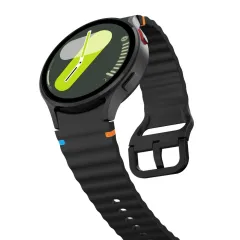 Samsung Galaxy Watch FE siksniņa melns TECH-PROTECT SILICONE SPORT