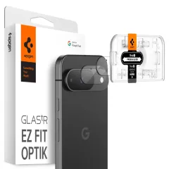 Google Pixel 9 skärmskydd SPIGEN OPTIK.TR ”EZ FIT” CAMERA PROTECTOR 2-PACK Google Pixel 9