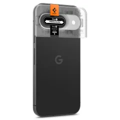 Google Pixel 9 skärmskydd  SPIGEN OPTIK.TR ”EZ FIT” CAMERA PROTECTOR 2-PACK