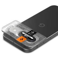 Google Pixel 9 skärmskydd  SPIGEN OPTIK.TR ”EZ FIT” CAMERA PROTECTOR 2-PACK