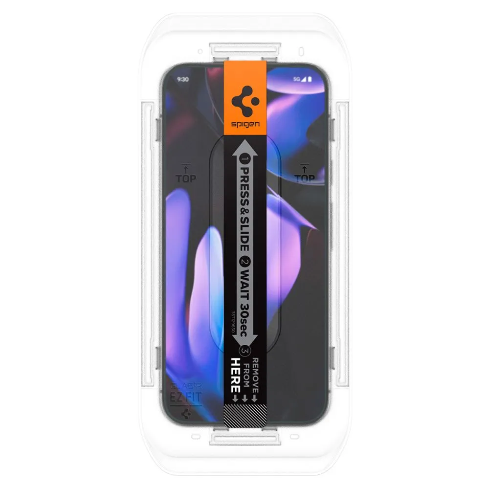 Google Pixel 9 Pro aizsargstikls  SPIGEN GLAS.TR ”EZ FIT” 2-PACK
