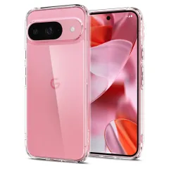 Google Pixel 9 Pro suojakuori läpinäkyvä SPIGEN ULTRA HYBRID