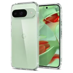 Google Pixel 9 Pro suojakuori läpinäkyvä SPIGEN ULTRA HYBRID