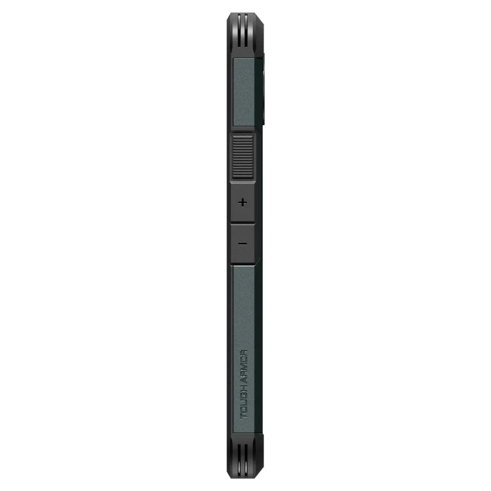 Google Pixel 9 Pro XL vāciņš zaļš SPIGEN TOUGH ARMOR