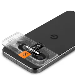 Google Pixel 9 Pro XL aizsargstikls  SPIGEN OPTIK.TR ”EZ FIT” CAMERA PROTECTOR 2-PACK
