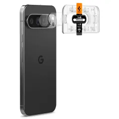 Google Pixel 9 Pro XL aizsargstikls  SPIGEN OPTIK.TR ”EZ FIT” CAMERA PROTECTOR 2-PACK
