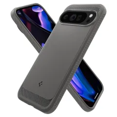 Google Pixel 9 Pro XL skal grå SPIGEN RUGGED ARMOR