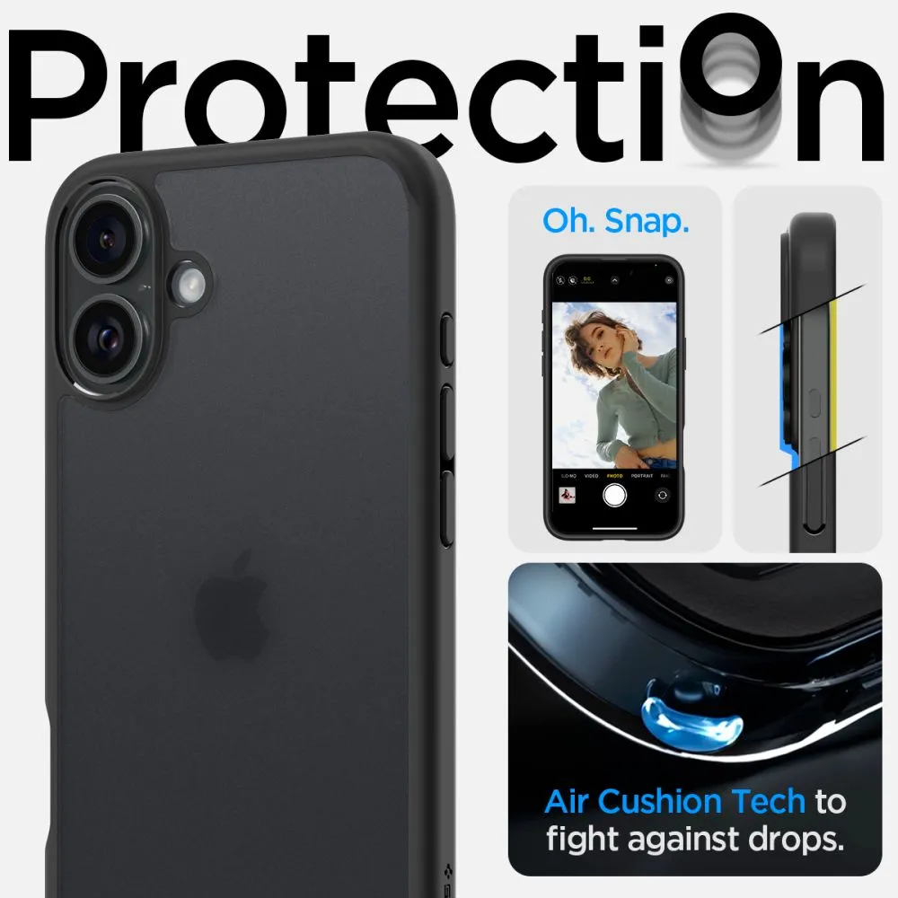 Apple iPhone 16 vāciņš  SPIGEN ULTRA HYBRID