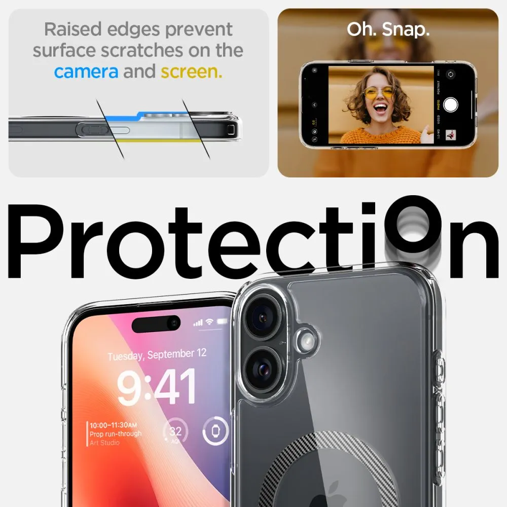 Apple iPhone 16 vāciņš  SPIGEN ULTRA HYBRID MAG MAGSAFE