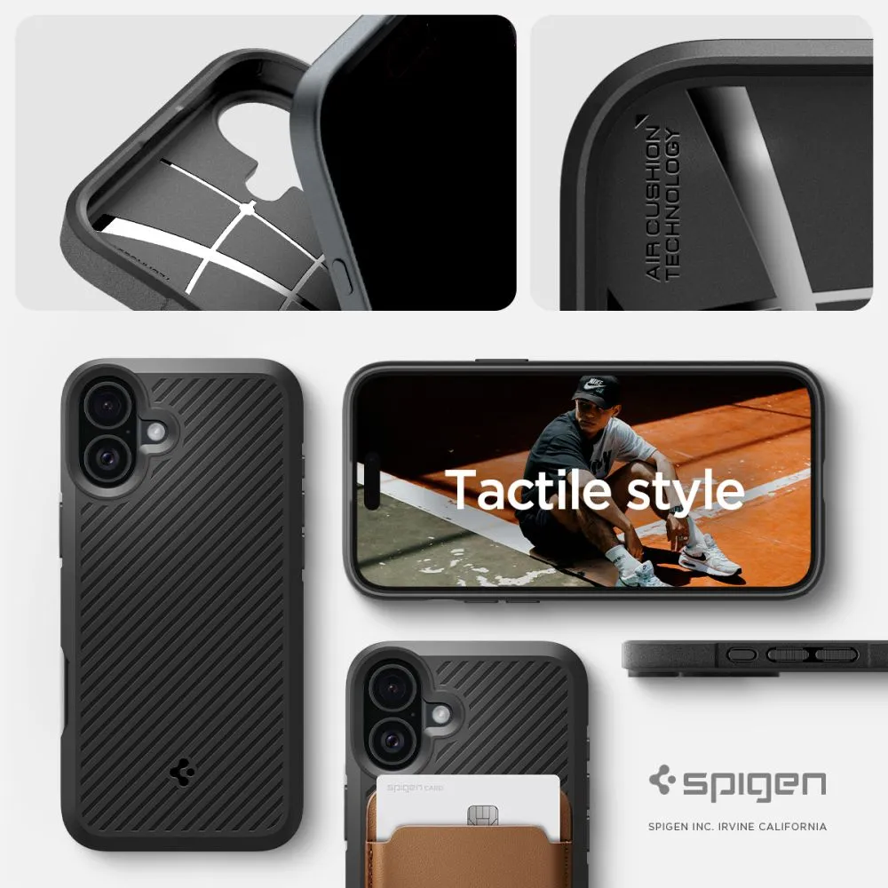 Apple iPhone 16 чехол черный SPIGEN CORE ARMOR