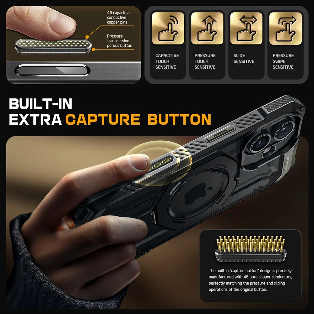 Apple iPhone 16 чехол черный SUPCASE UB GRIP MAG MAGSAFE