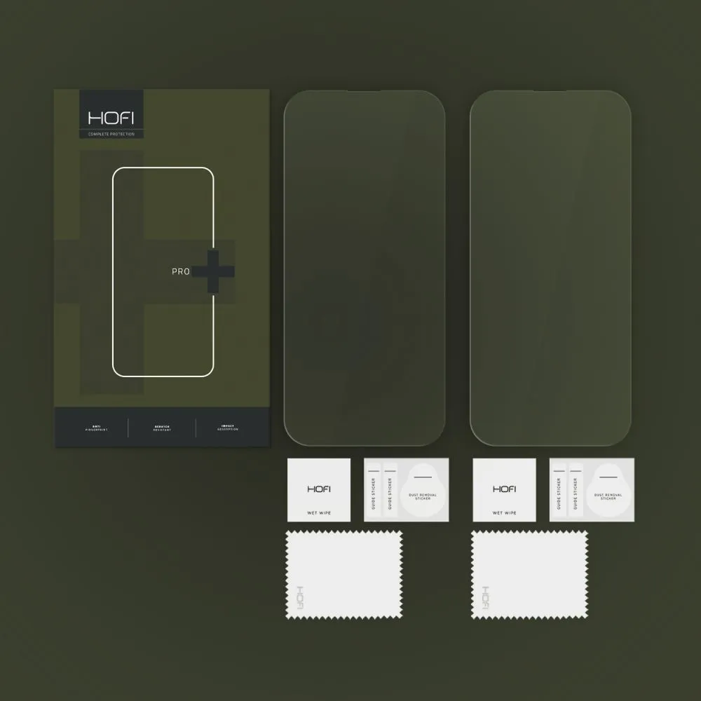 Apple iPhone 16 apsauginis stiklas  HOFI GLASS PRO+ 2-PACK