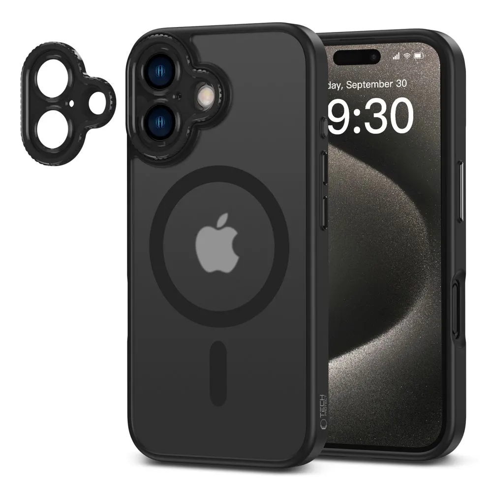 Apple iPhone 16 vāciņš  TECH-PROTECT MAGCAM MAGSAFE