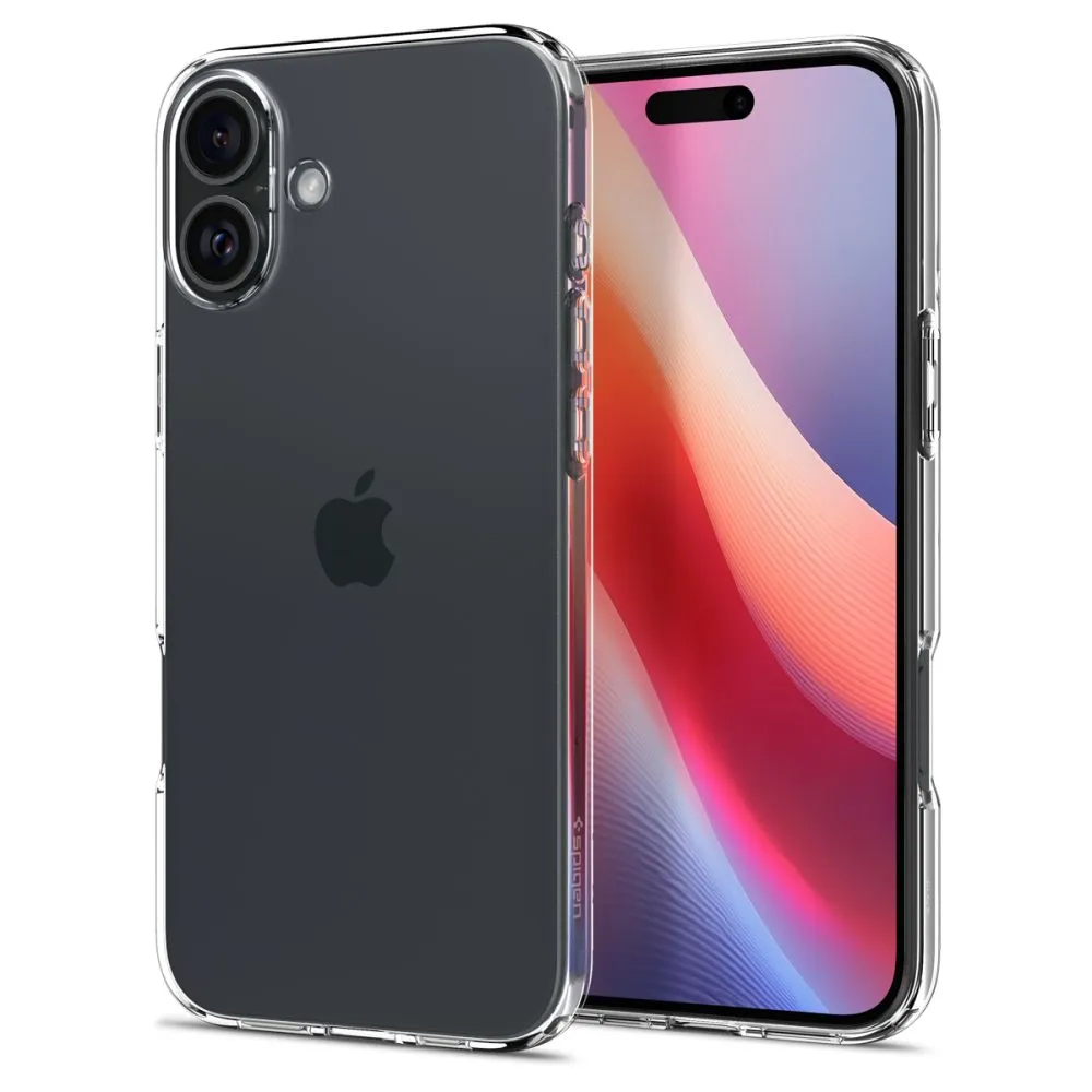 Apple iPhone 16 чехол прозрачный SPIGEN LIQUID CRYSTAL