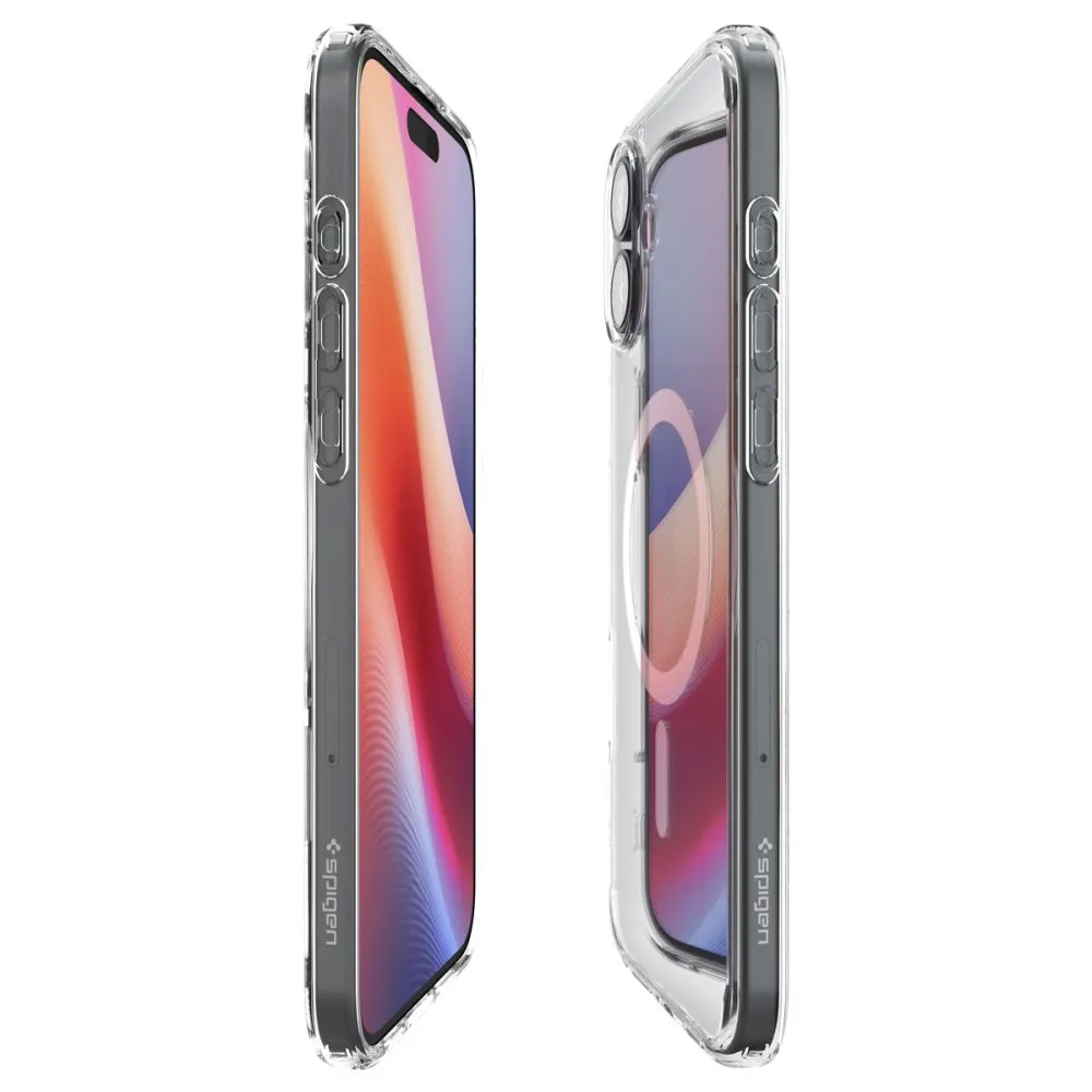 Apple iPhone 16 vāciņš caurspīdīgs SPIGEN ULTRA HYBRID MAG MAGSAFE
