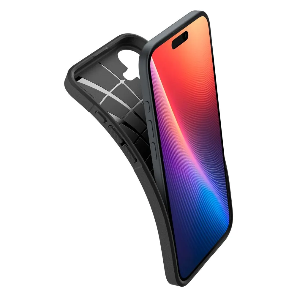 Apple iPhone 16 чехол черный SPIGEN CORE ARMOR