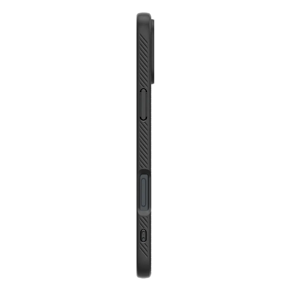 Apple iPhone 16 vāciņš melns SPIGEN LIQUID AIR