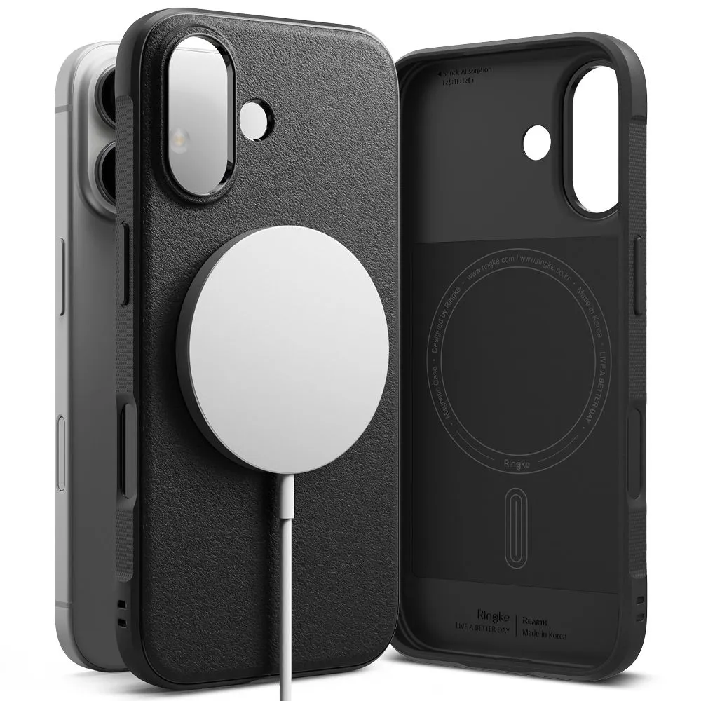 Apple iPhone 16 чехол черный RINGKE ONYX MAGNETIC MAGSAFE