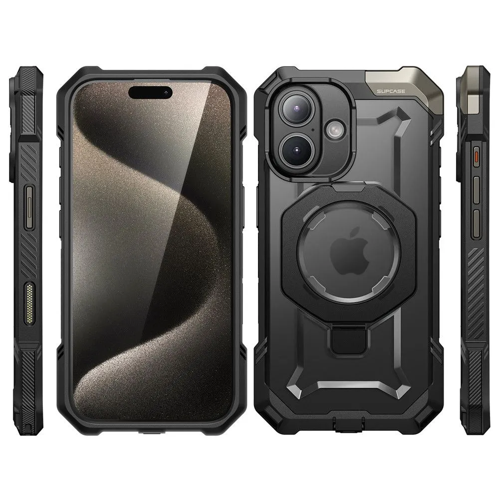 Apple iPhone 16 чехол черный SUPCASE UB GRIP MAG MAGSAFE