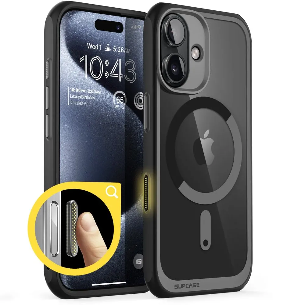 Apple iPhone 16 чехол черный SUPCASE UB MAG MAGSAFE