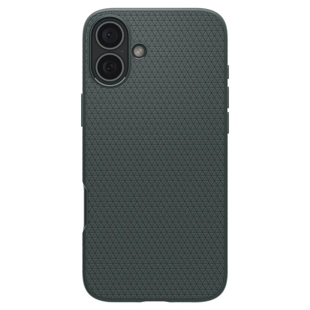 Apple iPhone 16 skal grön SPIGEN LIQUID AIR