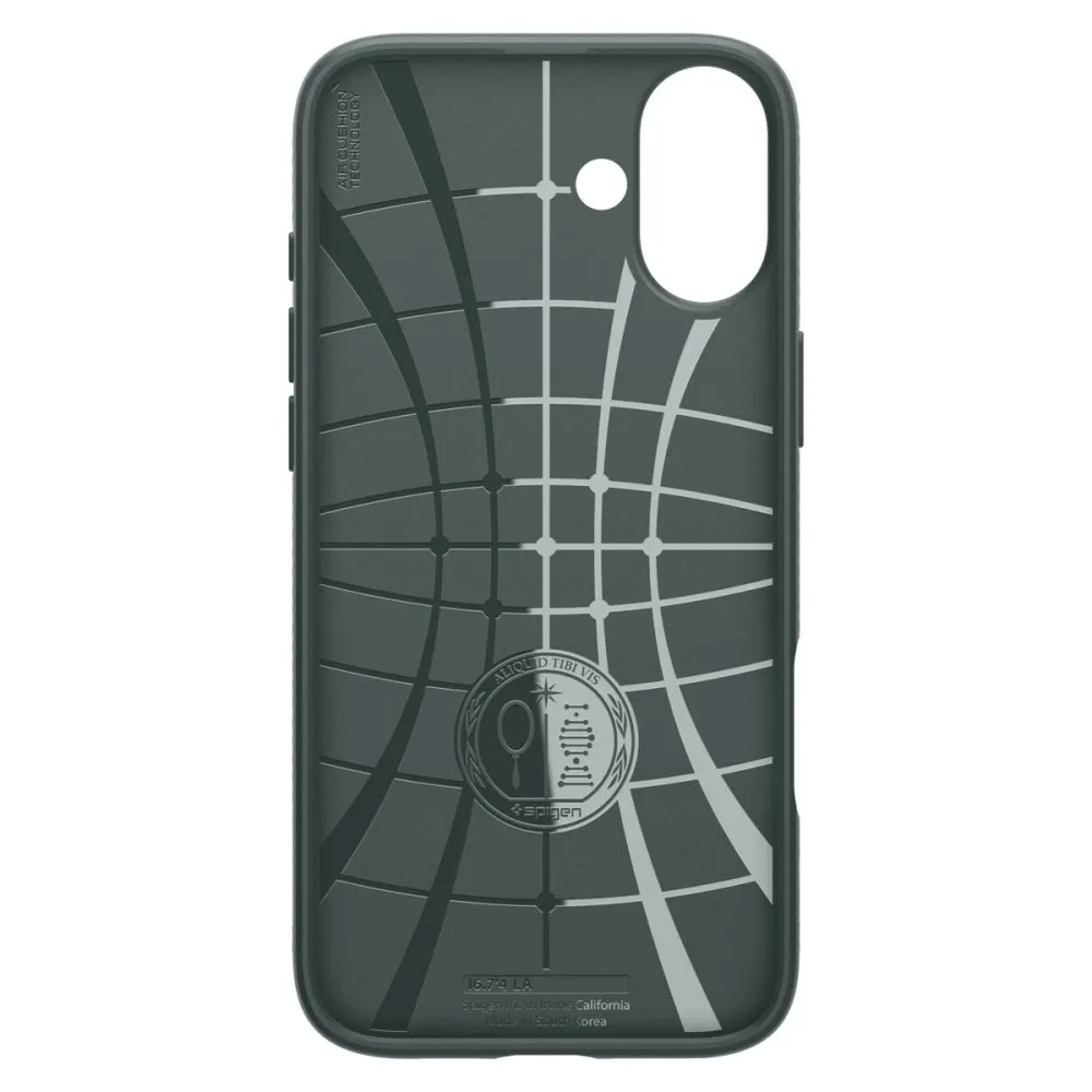 Apple iPhone 16 skal grön SPIGEN LIQUID AIR