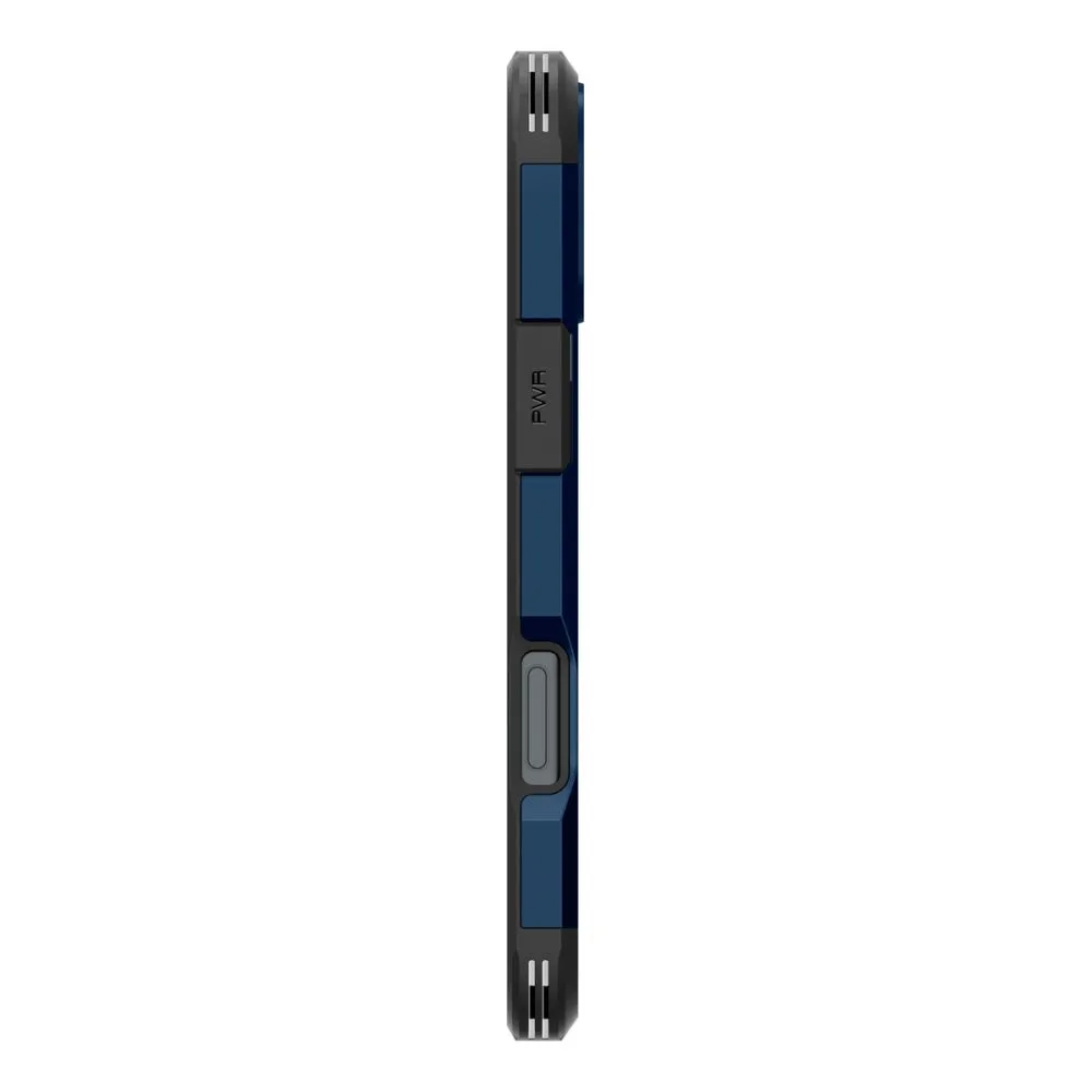 Apple iPhone 16 чехол синий SPIGEN TOUGH ARMOR MAG MAGSAFE