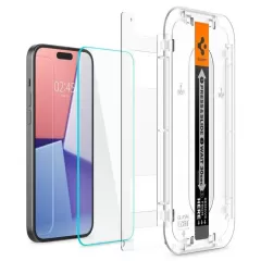 Apple iPhone 16 apsauginis stiklas  SPIGEN GLAS.TR ”EZ FIT”