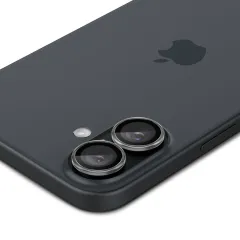 Apple iPhone 16 apsauginis stiklas  SPIGEN OPTIK PRO GLAS.TR ”EZ FIT” CAMERA PROTECTOR 2-PACK