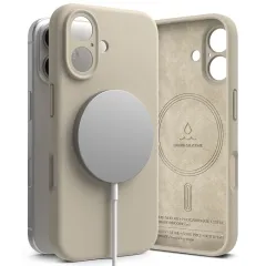 iPhone iPhone 16 vāciņš RINGKE SILICONE MAGNETIC MAGSAFE Apple iPhone 16