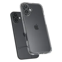 Apple iPhone 16 vāciņš caurspīdīgs SPIGEN ULTRA HYBRID