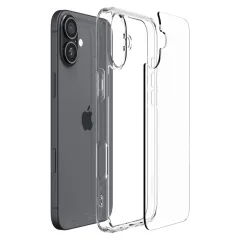 Apple iPhone 16 vāciņš caurspīdīgs SPIGEN ULTRA HYBRID