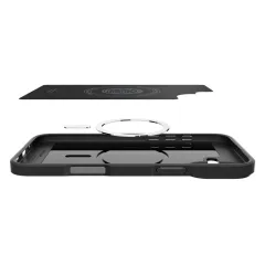 Apple iPhone 16 vāciņš melns SPIGEN CORE ARMOR MAG MAGSAFE