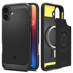 iPhone iPhone 16 vāciņš SPIGEN RUGGED ARMOR MAG MAGSAFE Apple iPhone 16