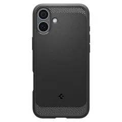 Apple iPhone 16 чехол черный SPIGEN RUGGED ARMOR MAG MAGSAFE