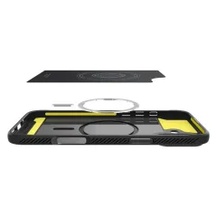 Apple iPhone 16 чехол черный SPIGEN RUGGED ARMOR MAG MAGSAFE