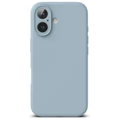 Apple iPhone 16 vāciņš zils RINGKE SILICONE MAGNETIC MAGSAFE