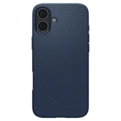 Apple iPhone 16 чехол синий SPIGEN LIQUID AIR